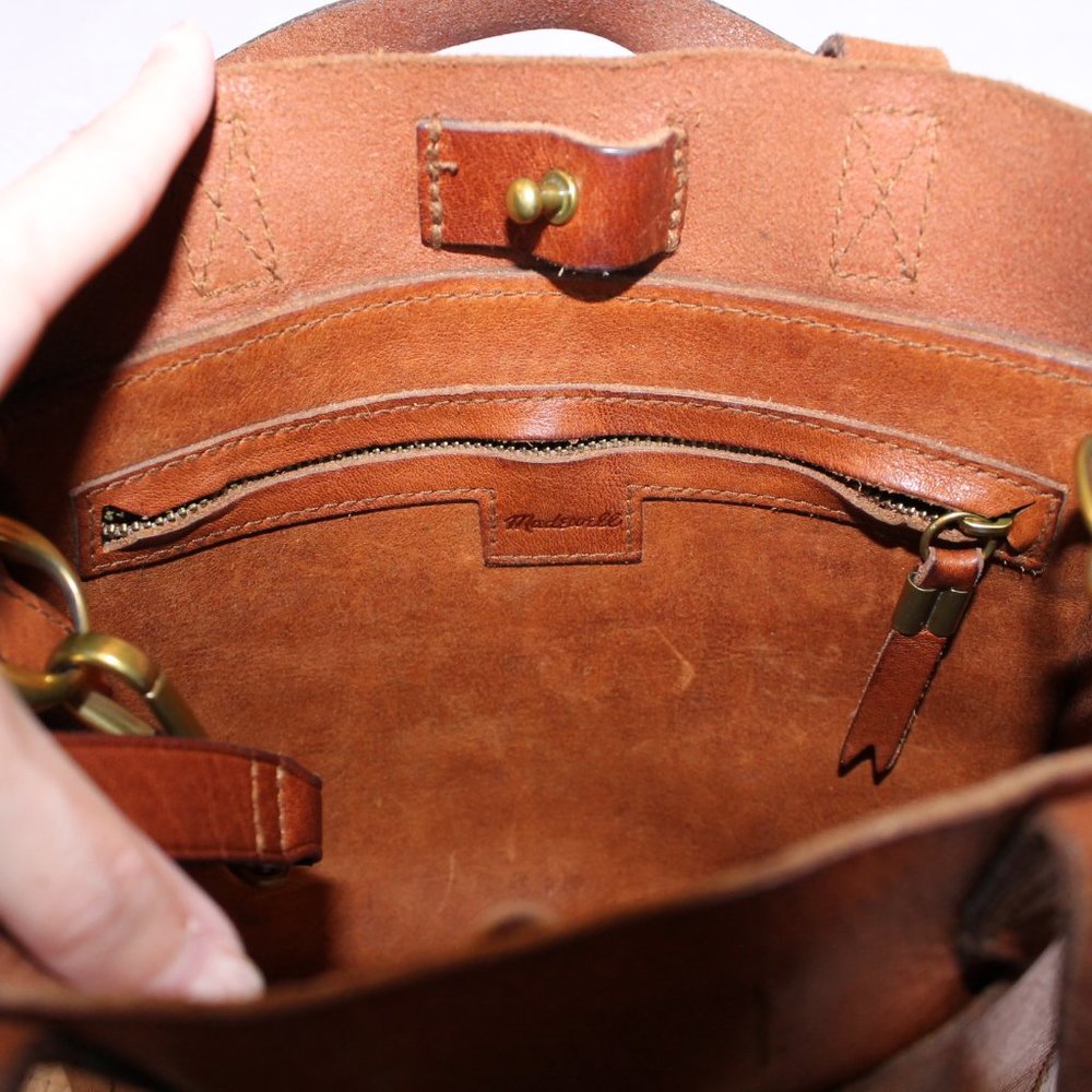 Madewell Brown Small Transport Mini Crossbody - Picture 8 of 15